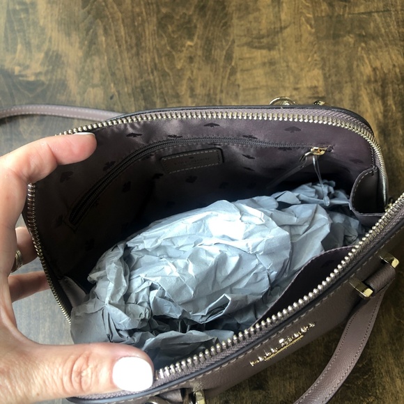 Kate Spade NWT Small Dome Satchel Patterson Drive - Picture 5 of 6